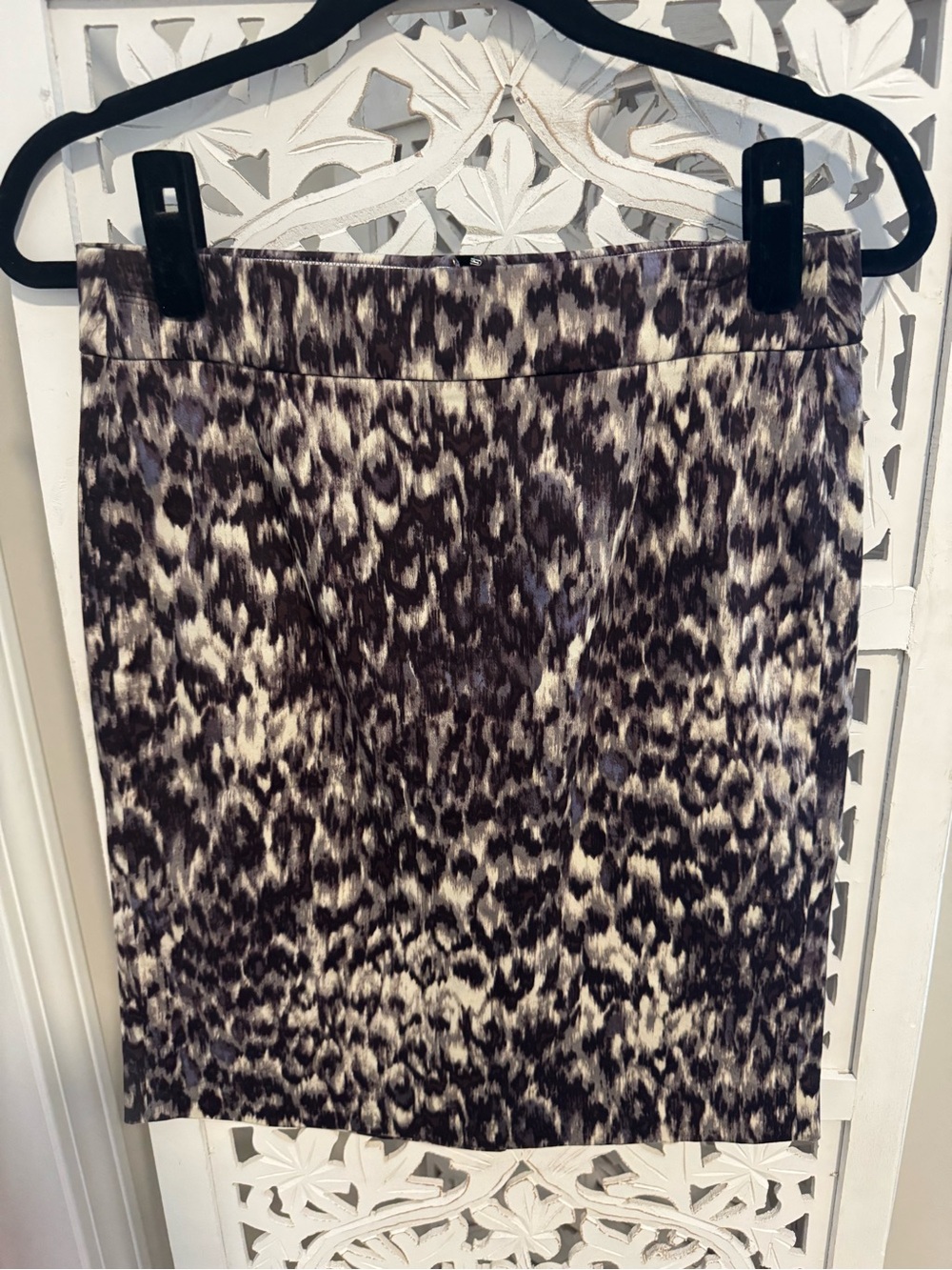 EUC J Crew Animal Print Pencil Skirt